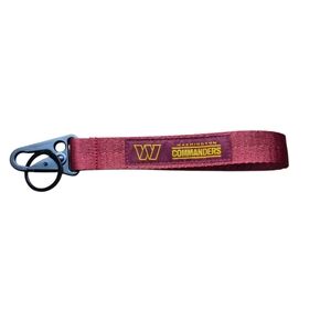 Washington Commanders Red Keychain Lanyard